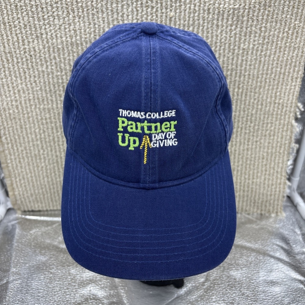 Thomas College Partner Up Day of Giving Strapback Baseball Hat Cap Adjustable